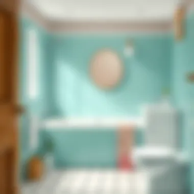 Well-maintained bathroom after limescale cleaning