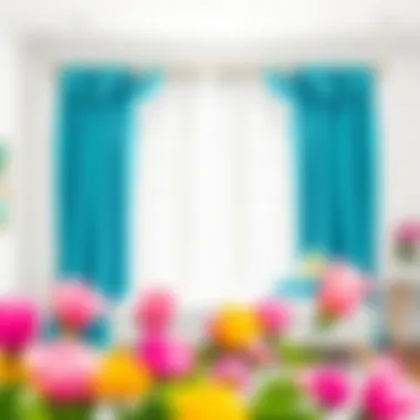 Exploring Color Palettes for White Bedroom Curtains Diverse color palettes for window treatments