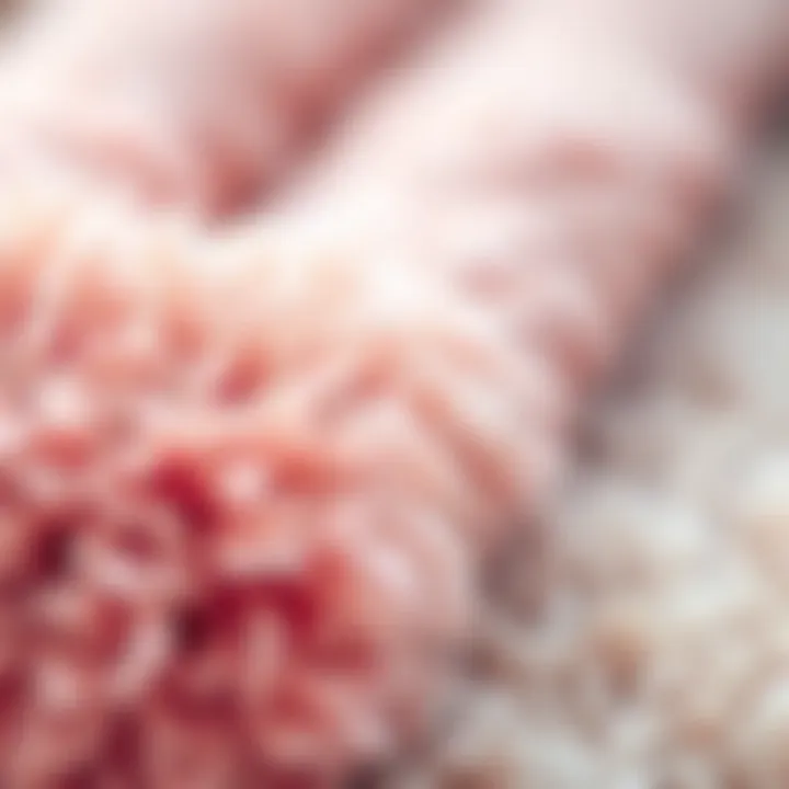 Deep Cleaning Carpet Fibers A close-up of carpet fibers during deep cleaning