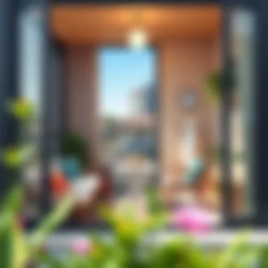 Modern Enclosed Balcony Design Stylish enclosed balcony design featuring modern furnishings