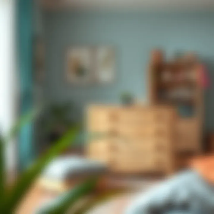 Showcasing Completed Furniture in a Cozy Setting A well-finished furniture piece resting in a cozy room