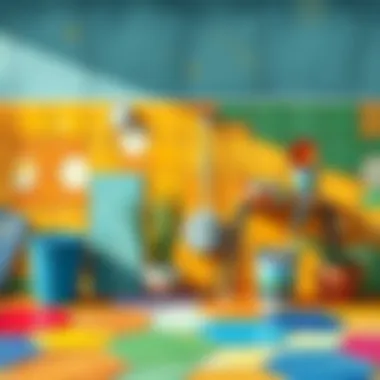 Types of Tile Paints for Renovation Vibrant array of tile paints for home renovation