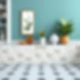 Elevate Your Space with Elegant Tile Skirting Elegant tile skirting design enhancing interior aesthetics