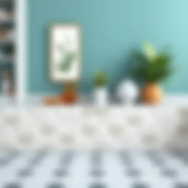 Elevate Your Space with Elegant Tile Skirting Elegant tile skirting design enhancing interior aesthetics