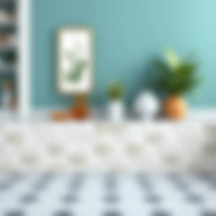 Elevate Your Space with Elegant Tile Skirting Elegant tile skirting design enhancing interior aesthetics