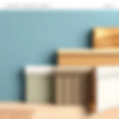 Explore Material Variety for Skirting Boards Variety of materials for skirting boards in modern interiors