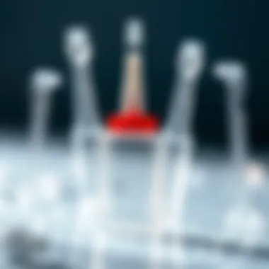 Exploring Frozen Adhesive Forms A clear view of a frozen adhesive tube