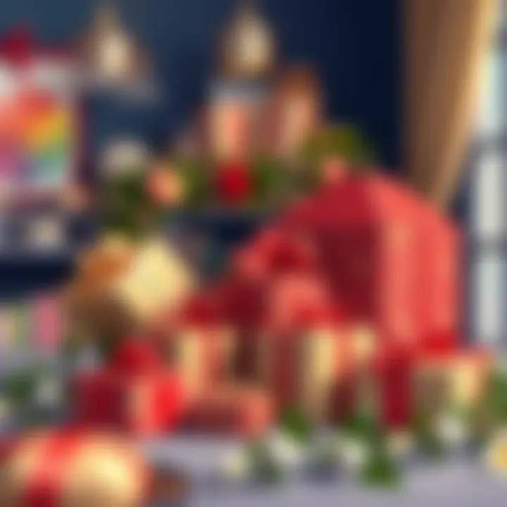 Luxurious Gifts for Special Occasions Luxurious gift items in a stylish setting