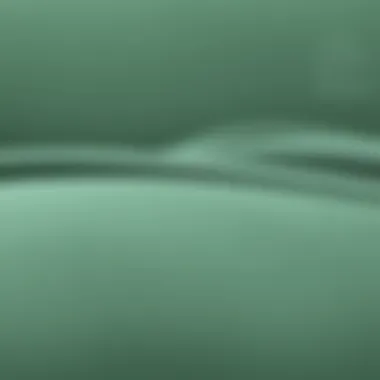 Gray-Green Fabric Elegance An elegant close-up of fabric texture showcasing gray and green tones in a sofa.