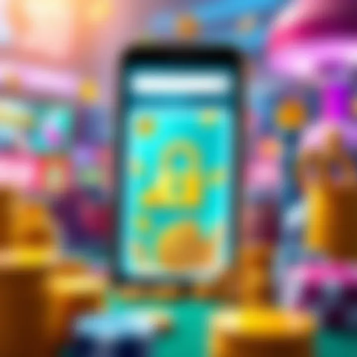 Secure and user-friendly mobile gambling application environment