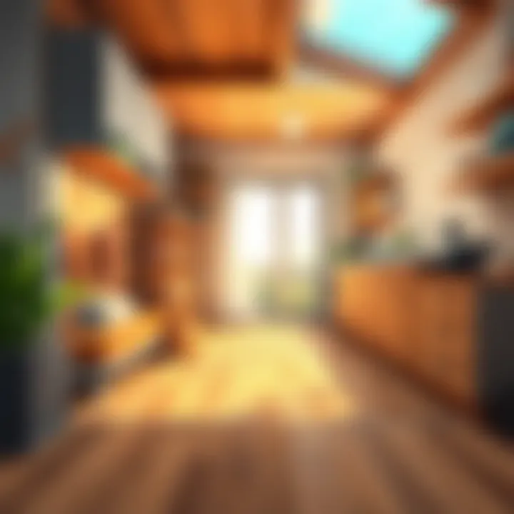 Selecting the right materials for flooring under cabinets