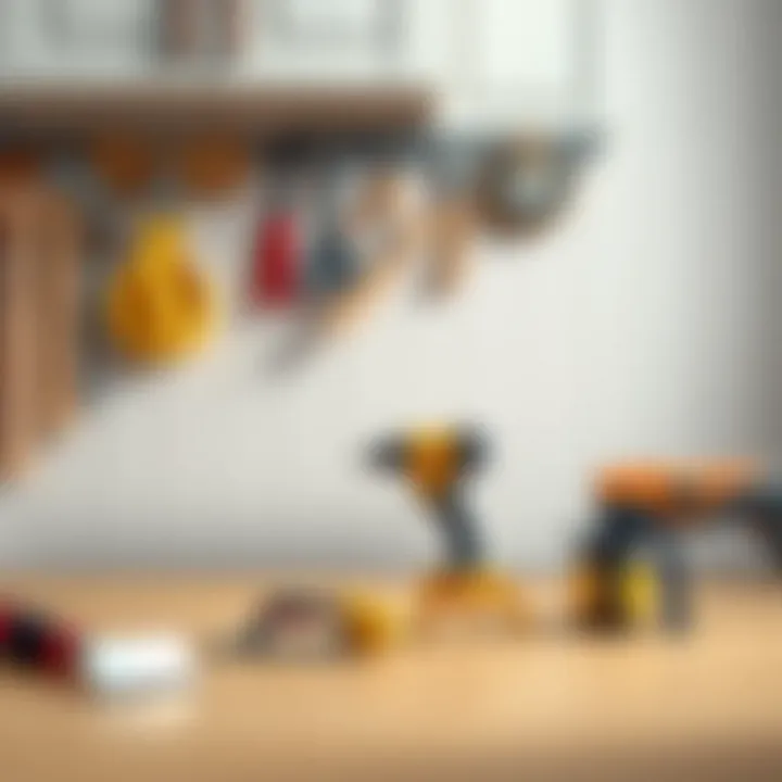 Tools needed for flooring installation under kitchen cabinets