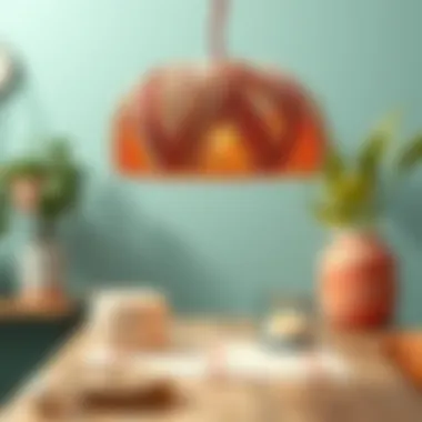 Creative use of paper twine in home decor projects