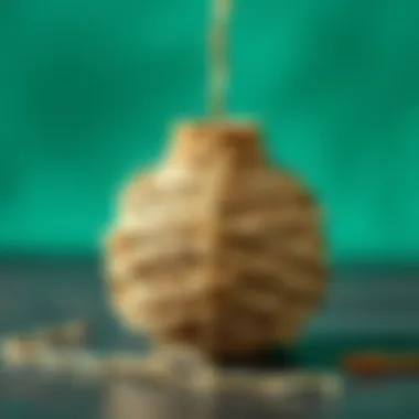 Sustainable crafting with paper twine and recycled materials