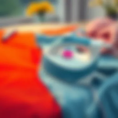 Demonstration of Ironing Technique on Fabric Trousers Ironing technique demonstration on fabric trousers