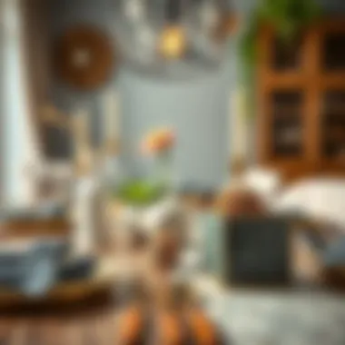 Creative use of materials for dining table accents