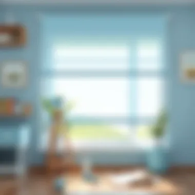 Preparation of roller blinds for washing