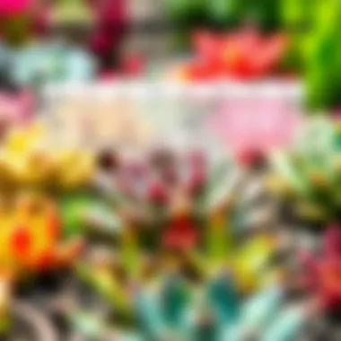 Seasonal watering schedule for succulents displayed visually