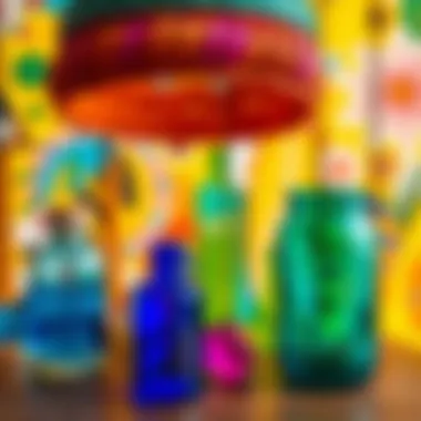 An innovative DIY project demonstrating sustainable art techniques