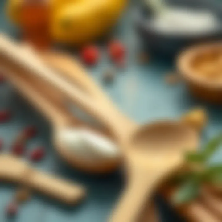 Innovative projects made with wooden spoons