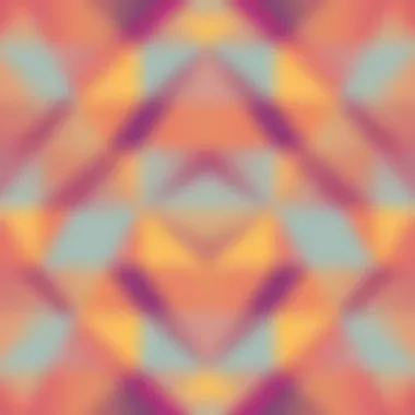 Sleek Geometric Pattern Minimalistic geometric pattern for smartphone background