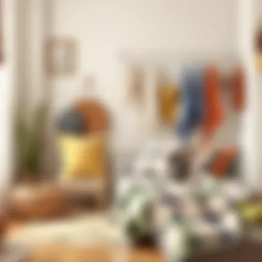 Textiles and linens for a cozy home