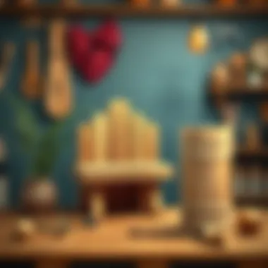 Completed wooden project showcasing craftsmanship